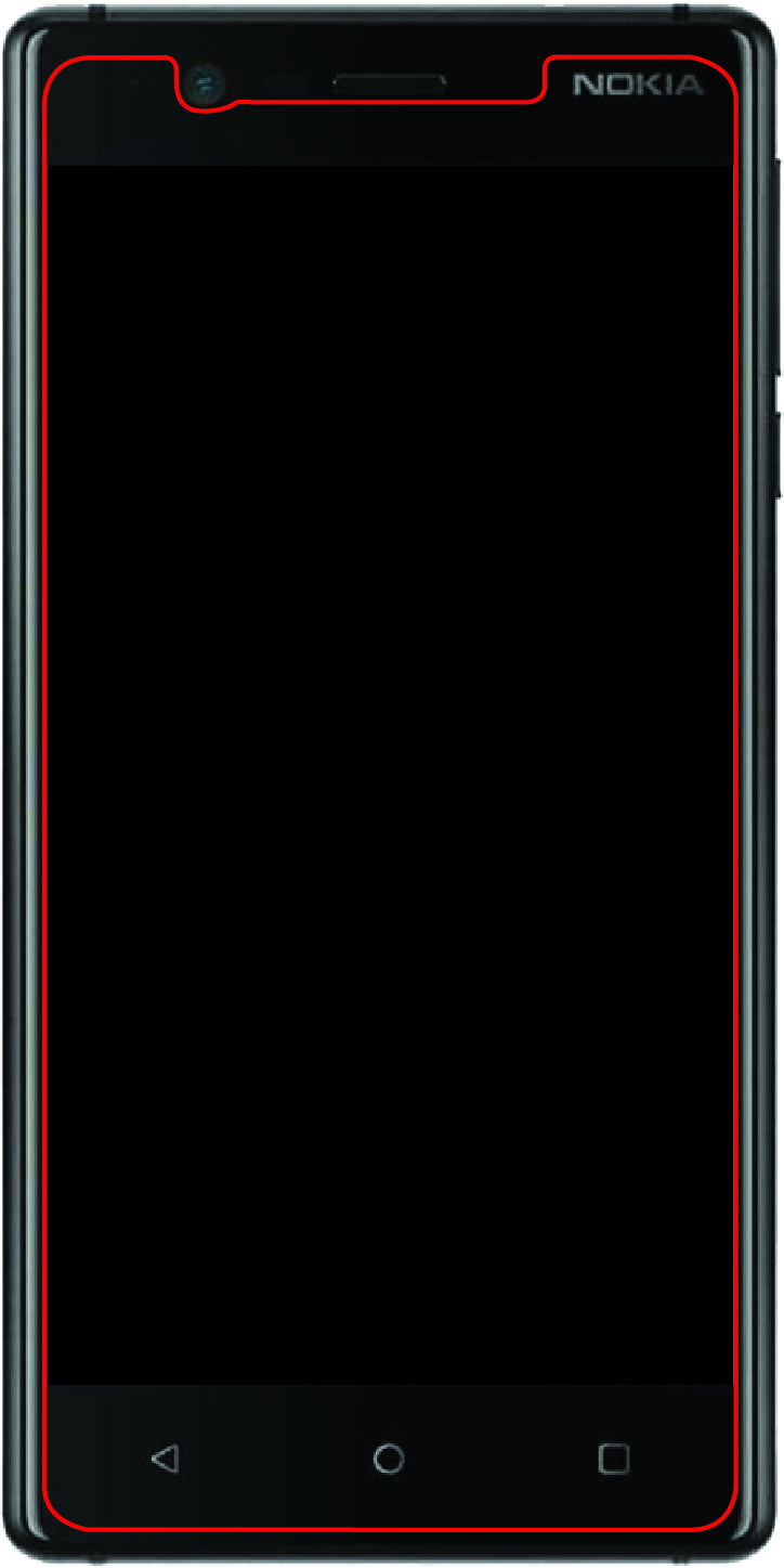 Mobilize Glass Screen Protector Nokia 3