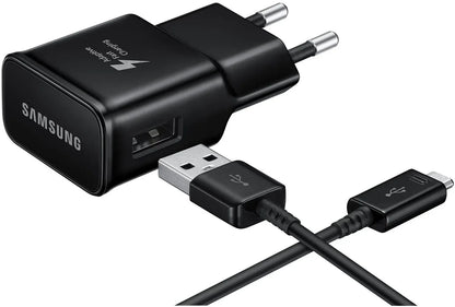 Samsung Adaptive Fast Charging Travel Charger Incl. Usb-C Cable 15W Black - Essentify