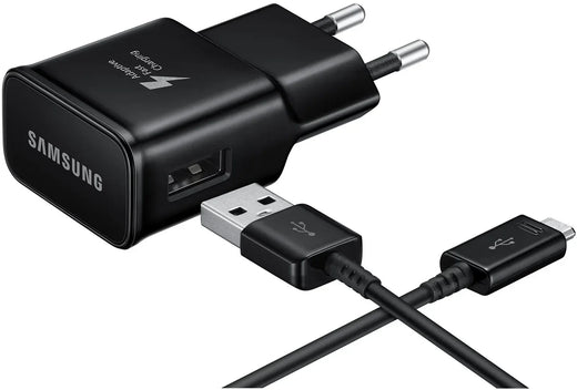 Samsung Adaptive Fast Charging Travel Charger Incl. Usb-C Cable 15W Black - Essentify
