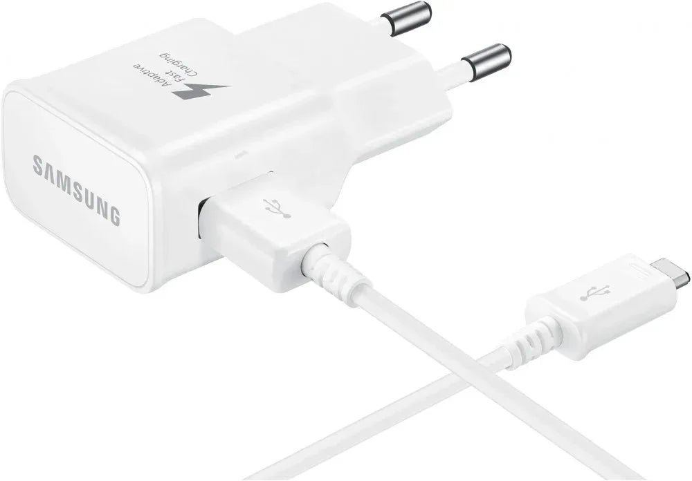Samsung Adaptive Fast Charging Travel Charger Incl. Usb-C Cable 15W White - Essentify