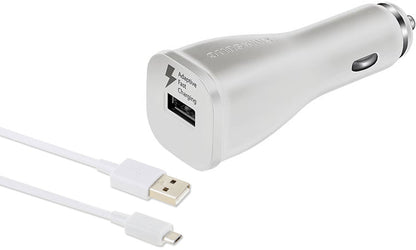 Samsung Ep-Ln915Uwegww Samsung Adaptive Fast Charging Car Charger Micro-Usb White Bulk