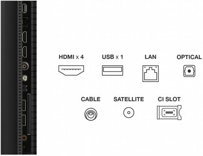TCL 50C61K | 50" 4K Ultra HD QD-MiniLED | 120Hz | Google TV | Dolby Vision | HDMI 2.1 | Smart TV