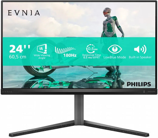 Philips Evnia 24M2N3200A/00 24" | 1920 x 1080 Full HD IPS | 180Hz | Gaming Monitor - Essentify