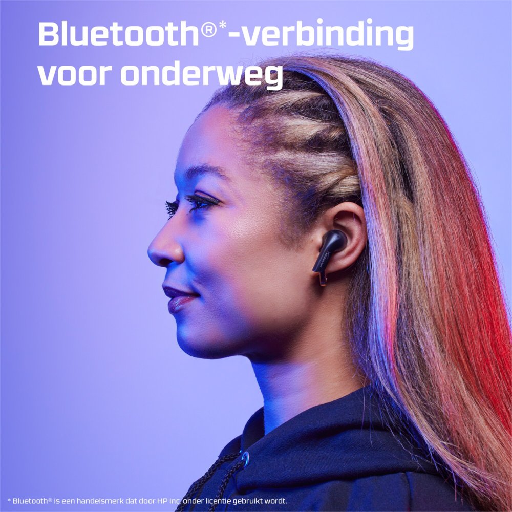 HyperX Cloud MIX Buds | Draadloze In-Ear Gaming Oordopjes | Bluetooth | Zwart