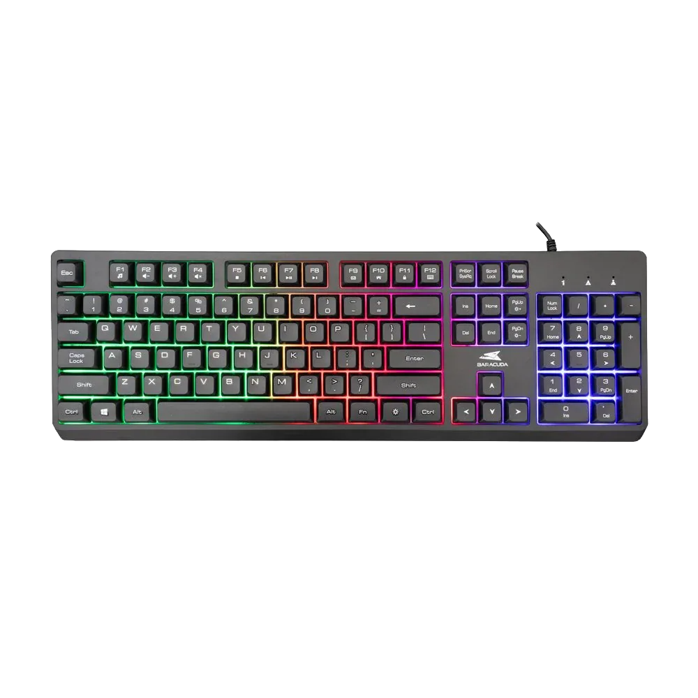 Baracuda STARFISH RGB | Bedraad Gaming Toetsenbord | QWERTY - Essentify