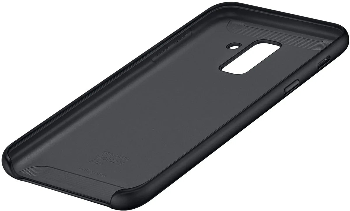 Samsung Dual Layer Cover Galaxy A6+ 2018 Black - Essentify