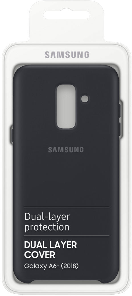 Samsung Ef-Pa605Cbegww Samsung Dual Layer Cover Galaxy A6+ 2018 Black