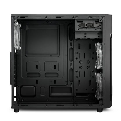 Sharkoon VG6-W RGB | Midi Tower Case | Zwart