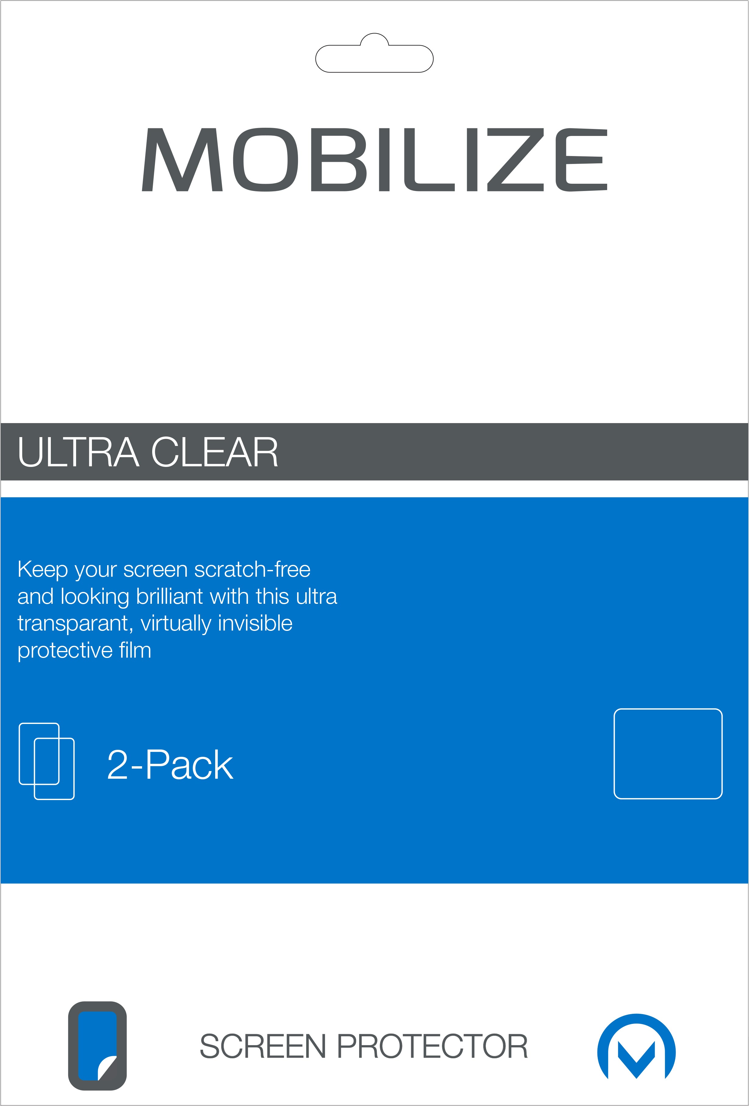 Mobilize Clear 2-Pack Screen Protector Samsung Galaxy Tab A 10.5 2018