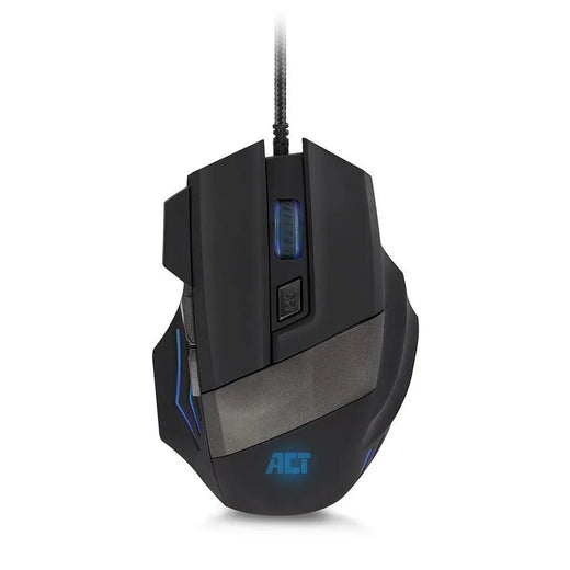 ACT AC5000 | Bedrade Gaming Muis | Rechtshandig | USB-A | 3200 DPI | Zwart - Essentify