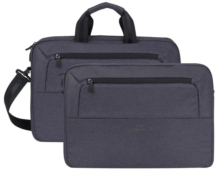 Rivacase Suzuka Laptop Bag 15.6Inch Black - Essentify