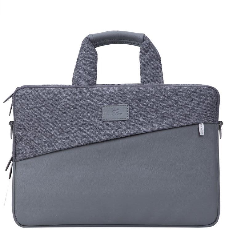 Rivacase Egmont Laptop Bag 15.6Inch Grey - Essentify