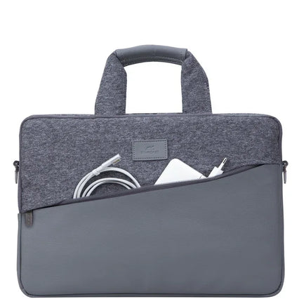 Rivacase Egmont Laptop Bag 15.6Inch Grey - Essentify