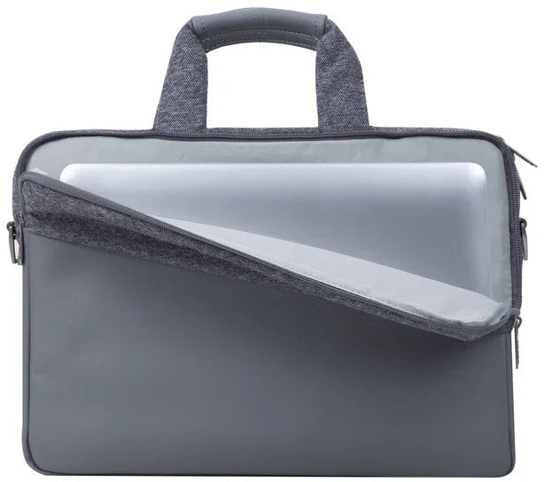 Rivacase Egmont Laptop Bag 15.6Inch Grey - Essentify