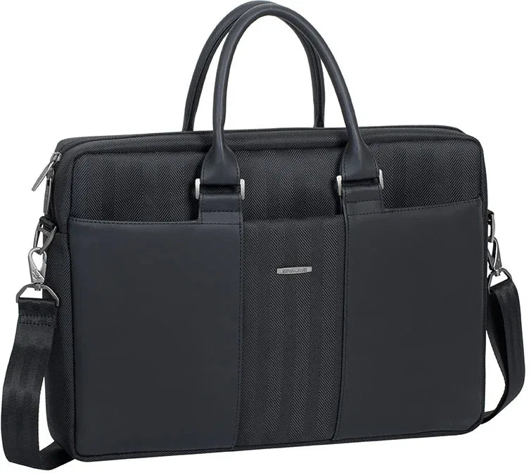Rivacase Narita Business Laptop Bag 15.6Inch Black - Essentify