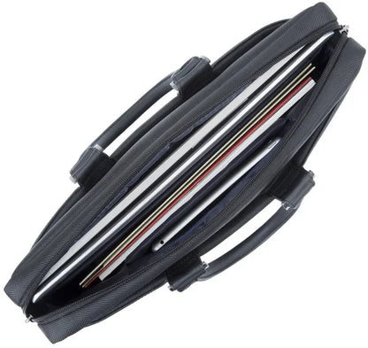 Rivacase Narita Business Laptop Bag 15.6Inch Black - Essentify