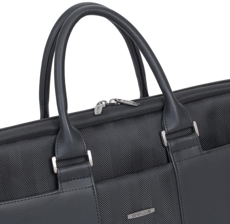 Rivacase Narita Business Laptop Bag 15.6Inch Black - Essentify
