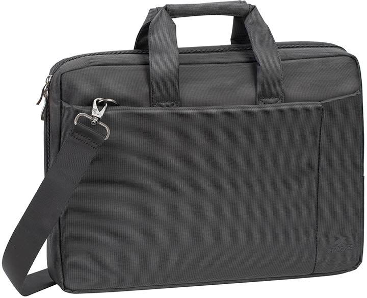 Rivacase Central Laptop Bag 15.6Inch Black - Essentify