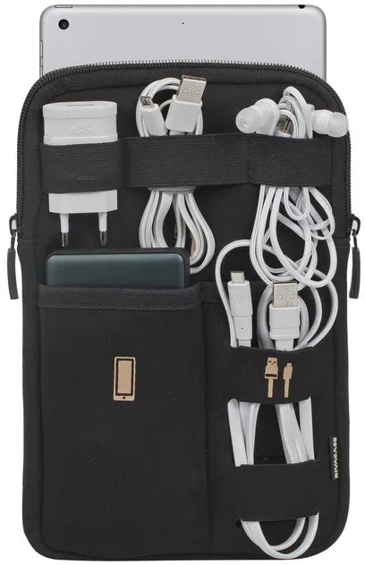 Rivacase Antishock Travel Organizer 7-8Inch Black - Essentify