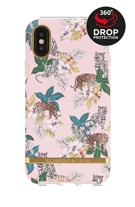Richmond & Finch Freedom Series Apple Iphone X/Xs Pink Tiger/Gold - Essentify