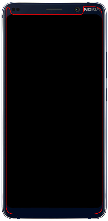 Mobilize Glass Screen Protector Nokia 9 Pureview