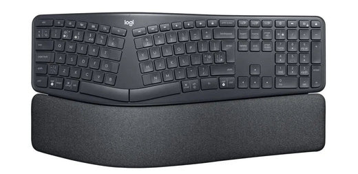 Logitech K860 Ergo | Draadloos Bluetooth Toetsenbord met Receiver | QWERTY - Essentify
