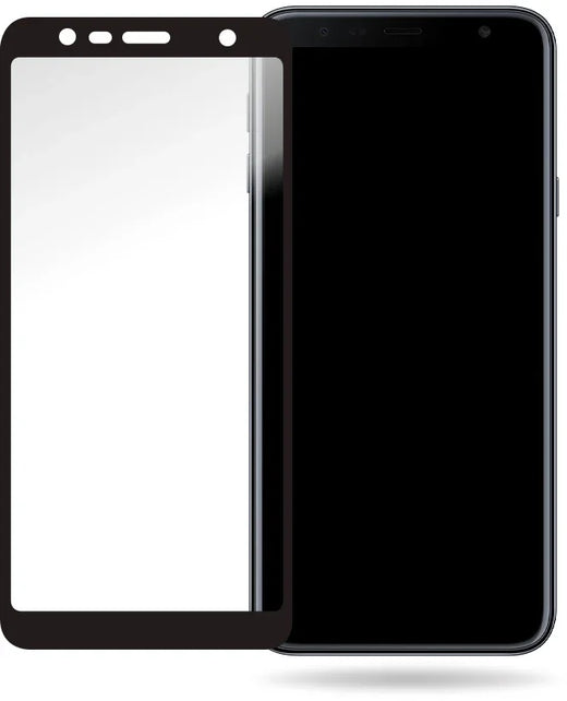 Mobilize Glass Screen Protector - Black Frame - Samsung Galaxy J4+ - Essentify
