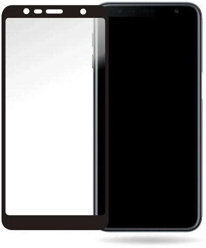 Mobilize Glass Screen Protector - Black Frame - Samsung Galaxy J6+ - Essentify