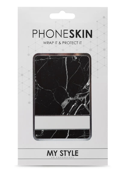 My Style Phoneskin For Apple Iphone X Black Marble