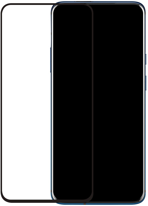 Mobilize Edge-To-Edge Glass Screen Protector Oneplus 7T Pro Black Edge Glue