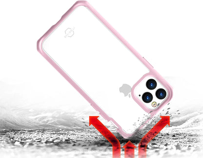 Itskins Level 2 Hybridsolid For Samsung Galaxy S10E Pink/Transparent - Essentify