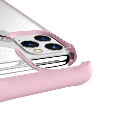 Itskins Level 2 Hybridsolid For Samsung Galaxy S10E Pink/Transparent - Essentify