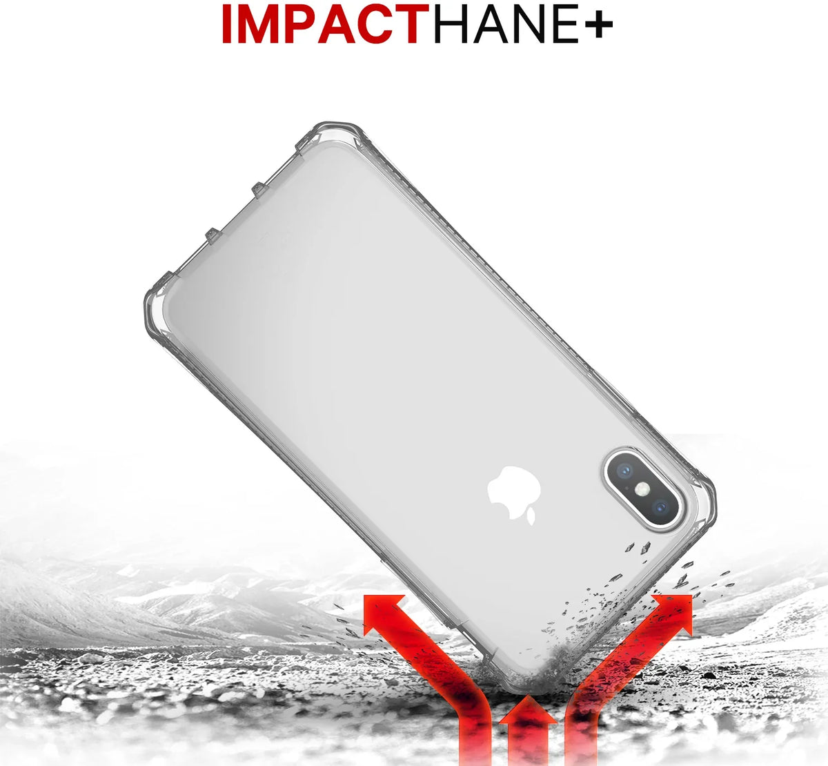Itskins Level 2 Spectrumclear For Apple Iphone X/Xs Transparent - Essentify