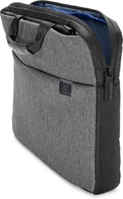 HP 15.6" Business Slim Topload Laptop Tas | Grijs/Zwart