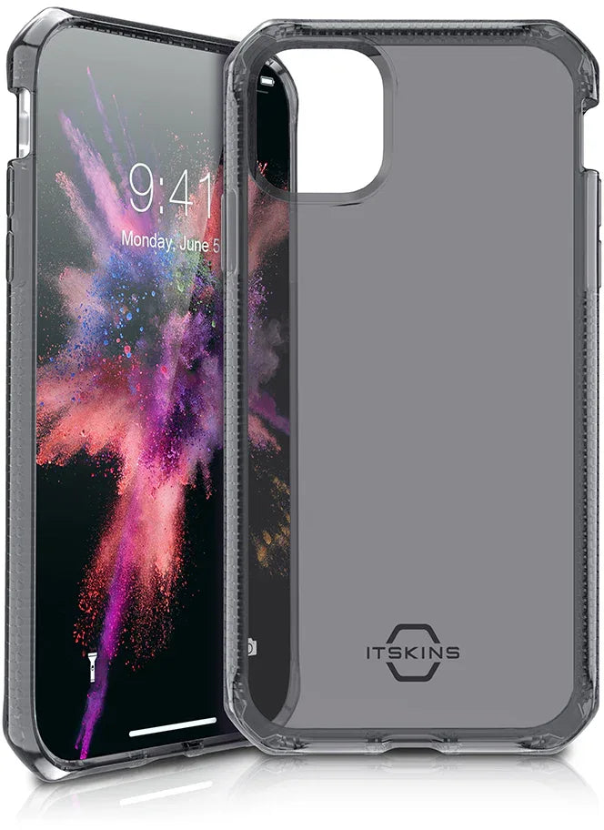 Itskins Level 2 Spectrumclear For Apple Iphone 11 Smoke - Essentify
