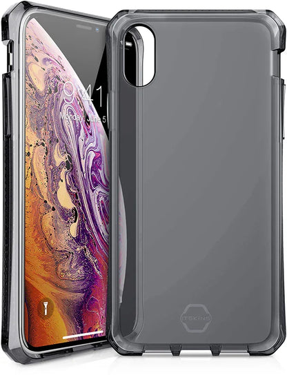 Itskins Level 2 Spectrumclear For Apple Iphone X/Xs Black - Essentify