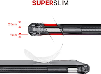 Itskins Level 2 Spectrumclear For Apple Iphone X/Xs Black - Essentify