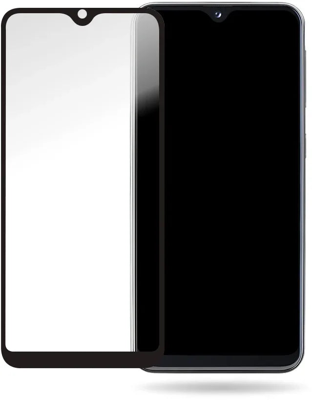 Mobilize Glass Screen Protector - Black Frame - Samsung Galaxy A20E - Essentify
