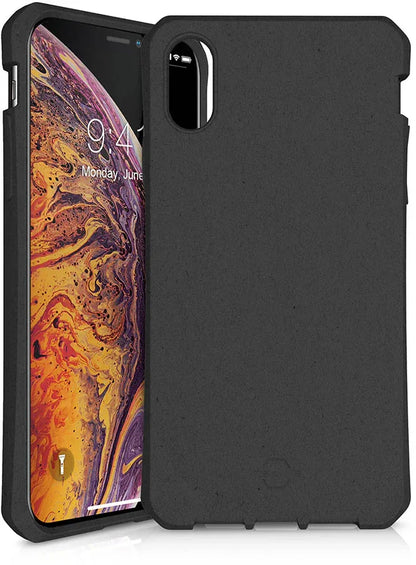 Itskins Level 2 Feroniabio For Apple Iphone Xs Max Black - Essentify