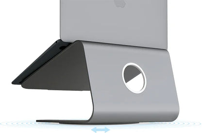 Rain Design Mstand 360 Laptop Stand + Swivel Base Space Grey - Essentify