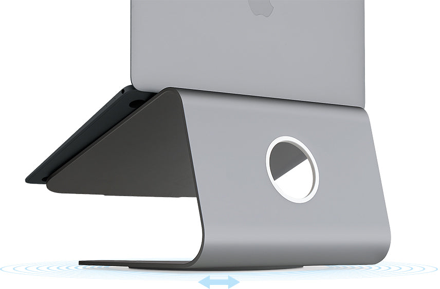 Rain Design Mstand 360 Laptop Stand + Swivel Base Space Grey