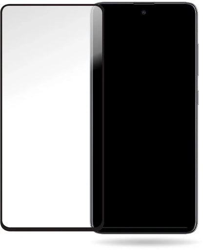 Mobilize Glass Screen Protector - Black Frame - Samsung Galaxy A51/A51 5G - Essentify