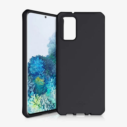 Itskins Level 2 Spectrumsolid For Samsung Galaxy S20+/S20+ 5G Plain Black - Essentify
