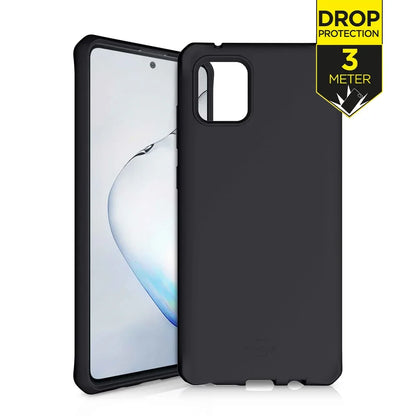 Itskins Level 2 Spectrumsolid For Samsung Galaxy Note10 Lite Plain Black - Essentify