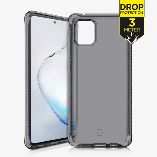 Itskins Level 2 Spectrumclear For Samsung Galaxy Note10 Lite Black - Essentify