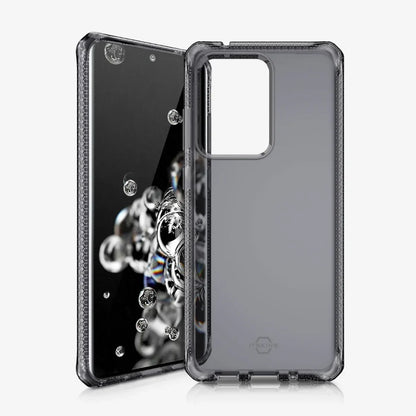 Itskins Level 2 Spectrumclear For Samsung Galaxy S20 Ultra/S20 Ultra 5G Black - Essentify