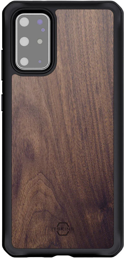 Itskins Level 2 Hybridfusion For Samsung Galaxy S20+/S20+ 5G Dark Wood - Essentify