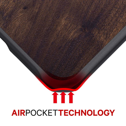 Itskins Level 2 Hybridfusion For Samsung Galaxy S20+/S20+ 5G Dark Wood - Essentify