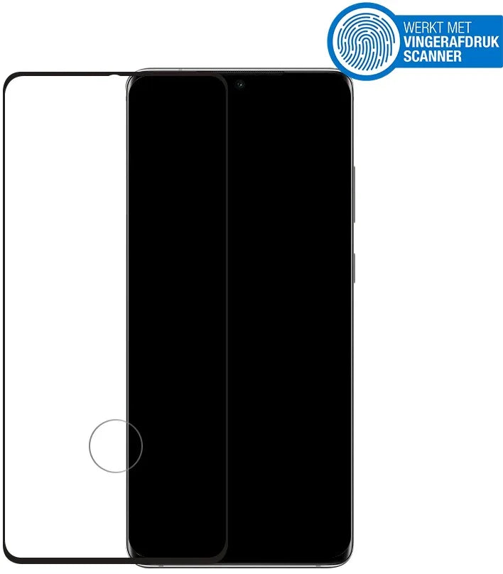 Mobilize Edge-To-Edge Glass Screen Protector Samsung Galaxy S20/S20 5G Black Edge Glue - Essentify