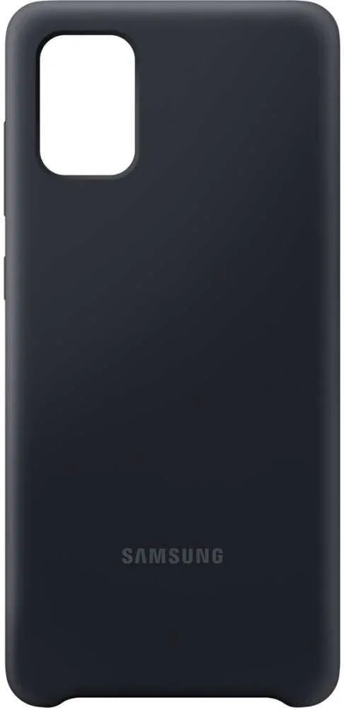 Samsung Silicone Cover Galaxy A71 Black - Essentify